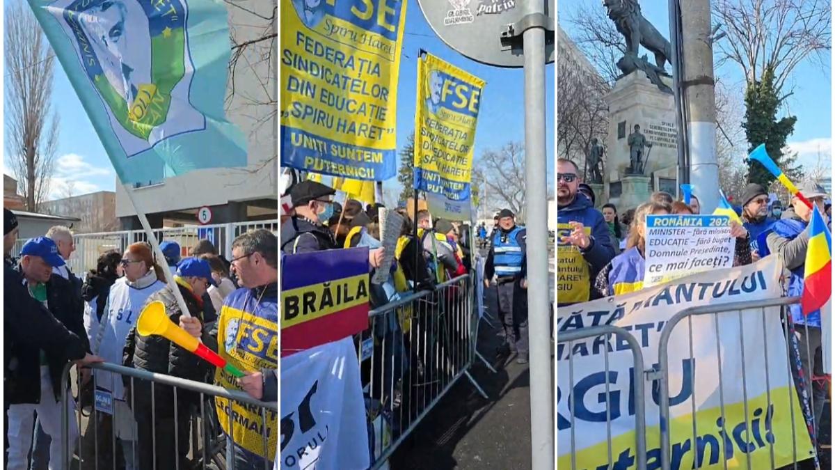 Profesorii planuiesc sa boicoteze Evaluarile Nationale Un lider sindical il intrece pe Nicusor Dan Sa