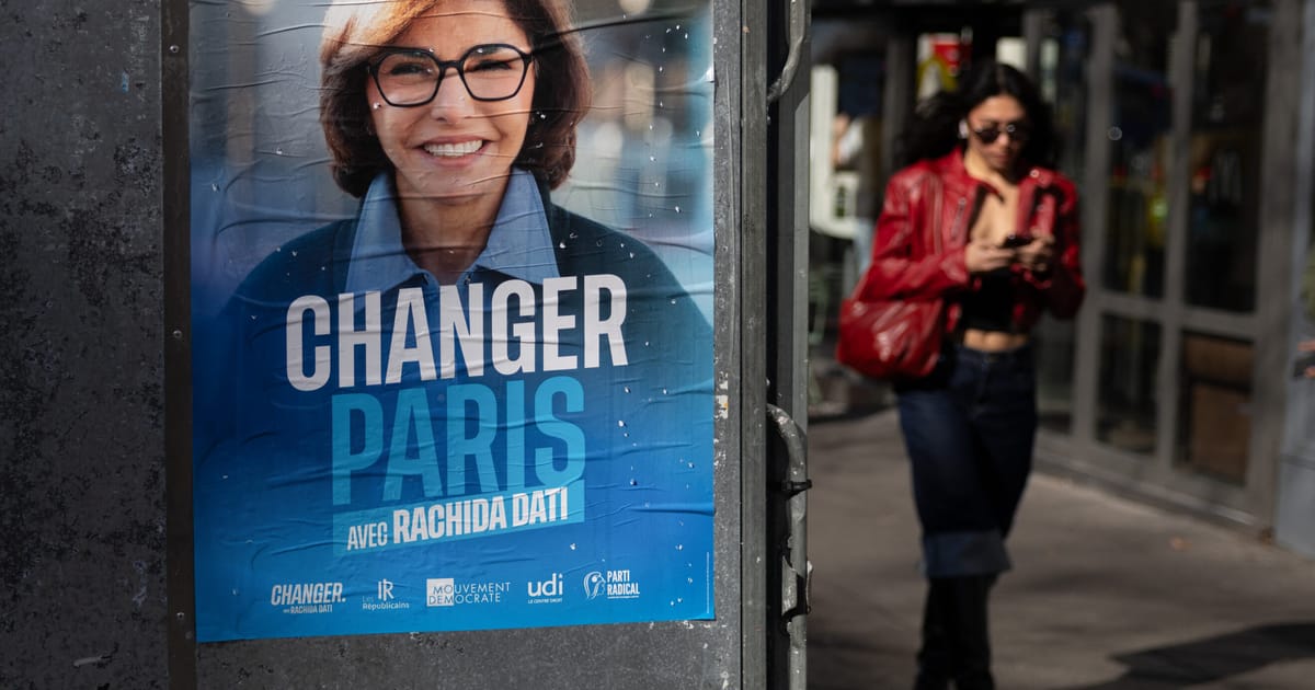 Rachida Dati isi doreste sa incheie cei 25 de ani de primari de stanga in Paris