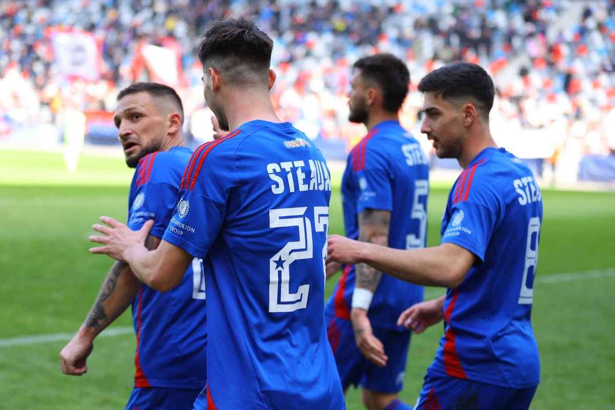 Unirea Slobozia infranta de Steaua intr un meci amical cu 7 goluri