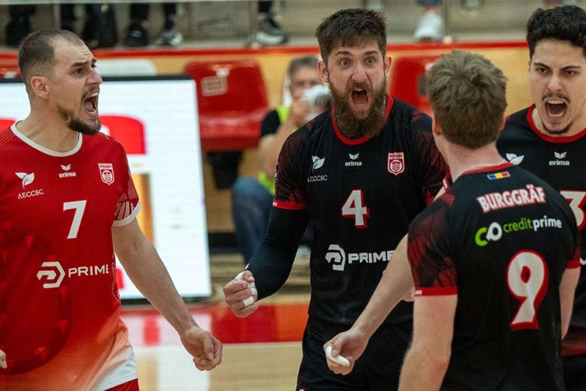 CS Dinamo a readus echilibrul in finala de volei masculin