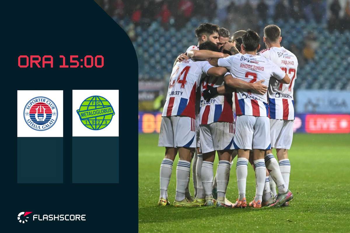 LIVE Superliga Otelul Galati Metaloglobus Galatenii aproape de salvarea matematica