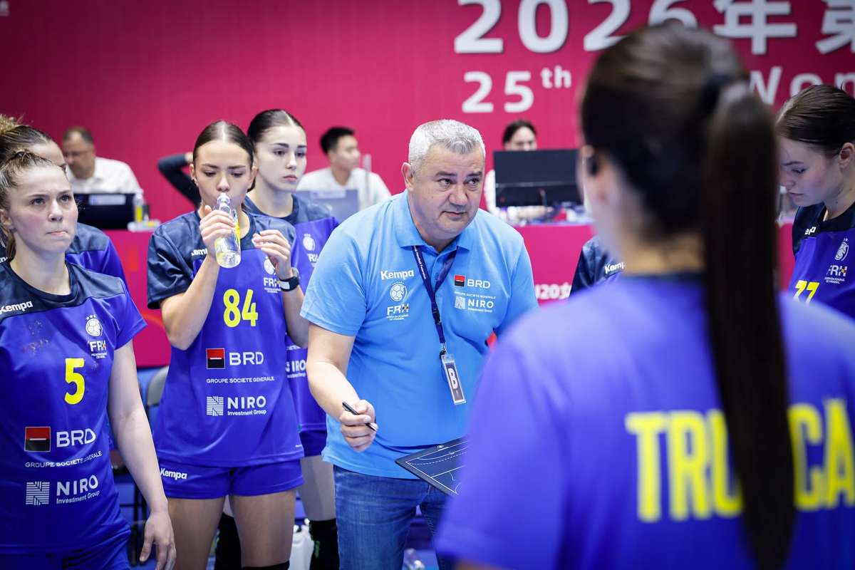 Campionatul Mondial de handbal feminin U20 Romania va concura pentru locurile 9 16