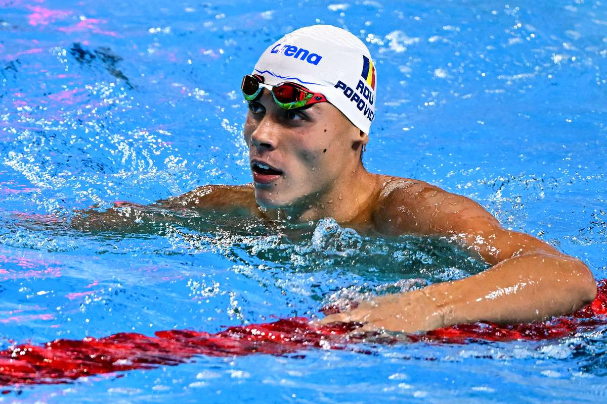 David Popovici a stralucit la Roma Aur si record la Settecolli