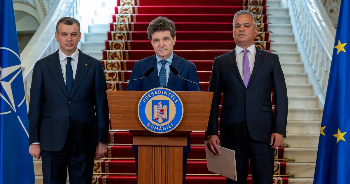Presedintele Romniei il propune pe Adrian Vestea din partea centrului dreapta ca nou prim ministru