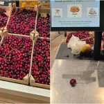 Un roman a achizitionat o singura cireasa din supermarket Ce suma a platit pentru ea la casa