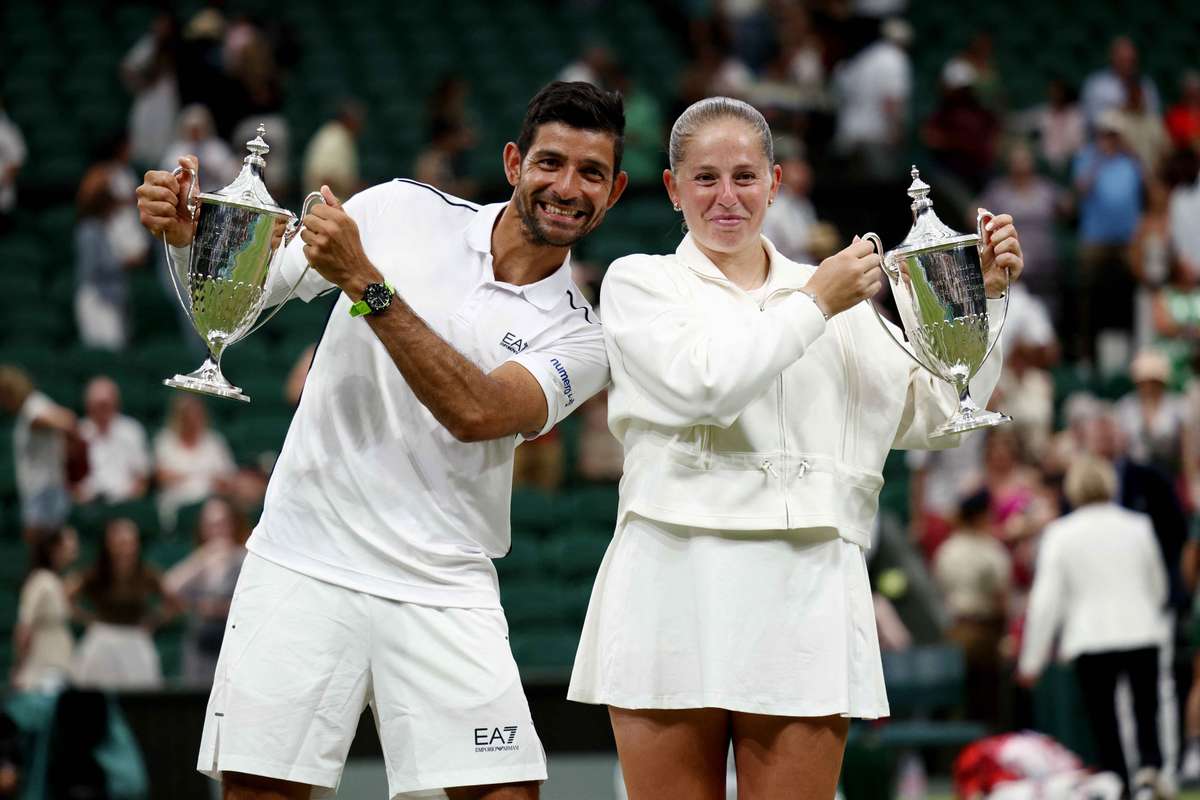 Ostapenko și Arevalo fac o revenire spectaculoasă și câștigă titlul la dublu mixt la Wimbledon 2 Ostapenko si Arevalo fac o revenire spectaculoasa si castiga titlul la dublu mix la Wimbledon