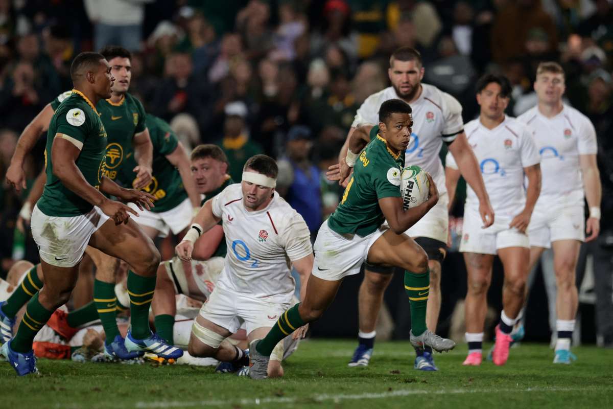 Springboks înscriu șapte eseuri și înfrâng Anglia cu 45-21 în Nations Championship 1 Springboks inscriu sapte eseuri si infrang Anglia cu 45 21 in Nations Championship