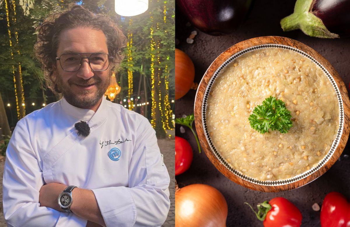 Salata de vinete a chef ului Florin Dumitrescu Scretul simplu pentru un preparat cremos si aerat