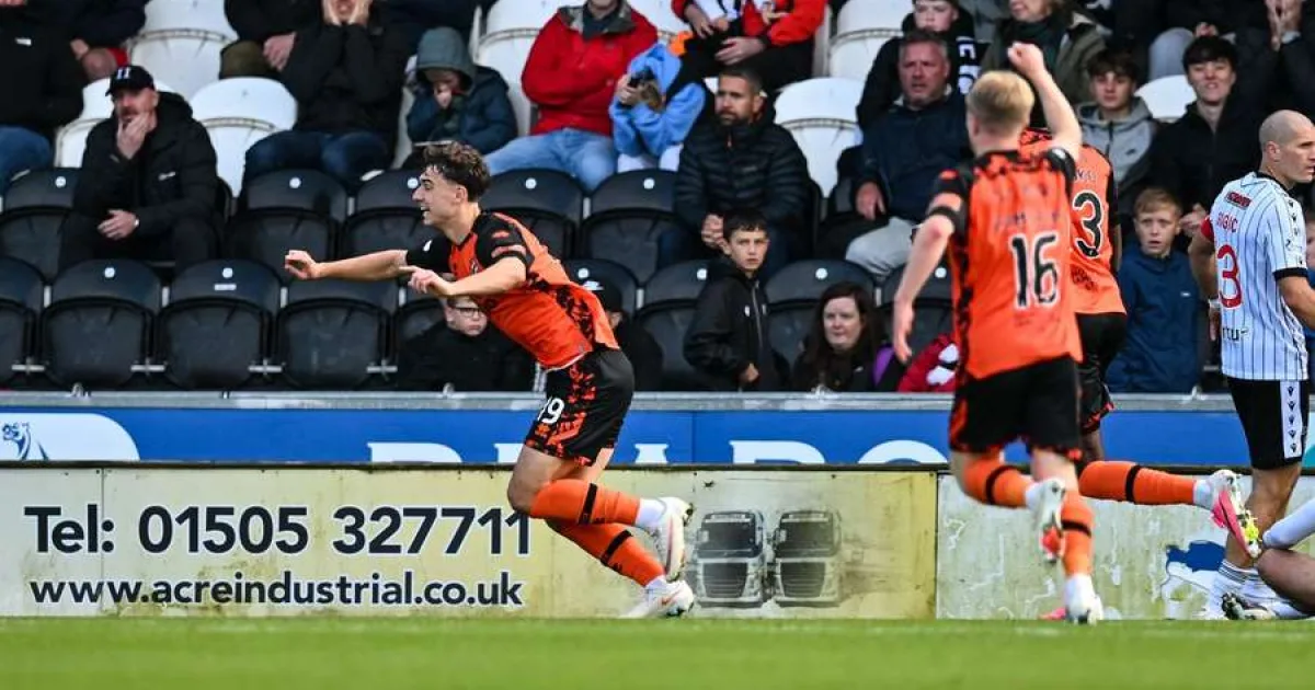 Kevin Ciubotaru a marcat primul său gol pentru Dundee United