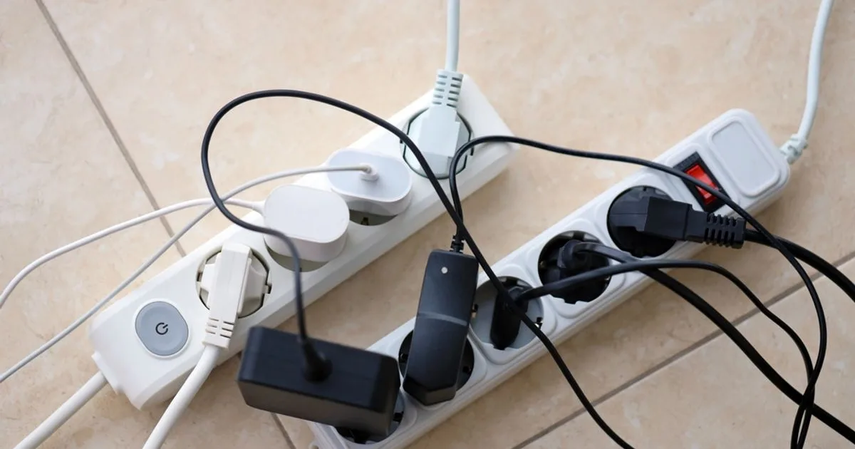 Pericolul mai multor electrocasnice într-un prelungitor. Avertismentul unui electrician
