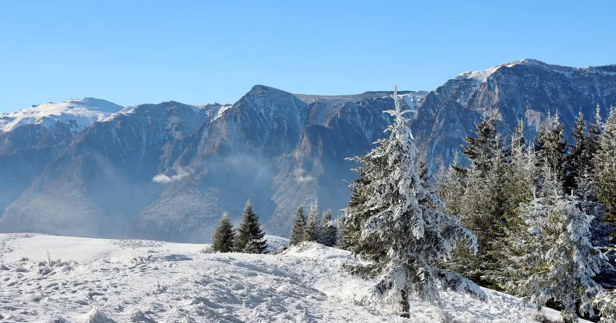 Primele ninsori în România. Val de aer polar, temperaturi în scădere cu până la 12 grade