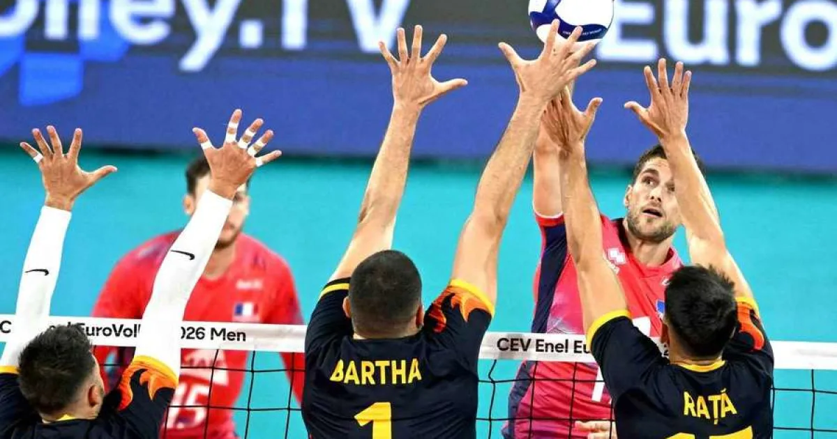 România, eliminată în sferturile Campionatului European de volei masculin