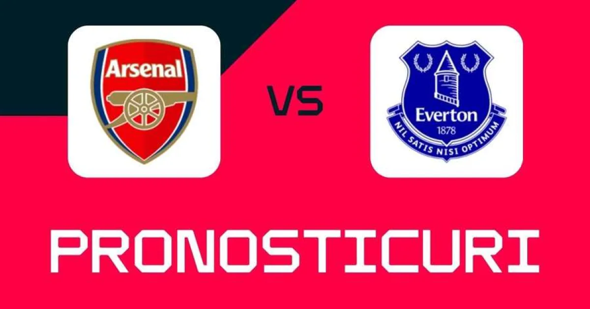 Arsenal - Everton: ponturi, cele mai bune pariuri și cote 2 Arsenal - Everton: ponturi, cele mai bune pariuri și cote