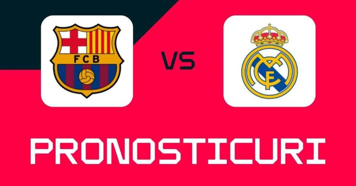 Barcelona - Real Madrid: Ponturi, pariuri și cote pentru El Clasico