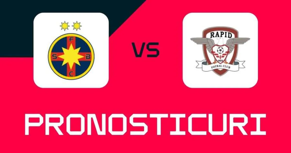 FCSB - Rapid: ponturi, pariuri și cote pentru meci