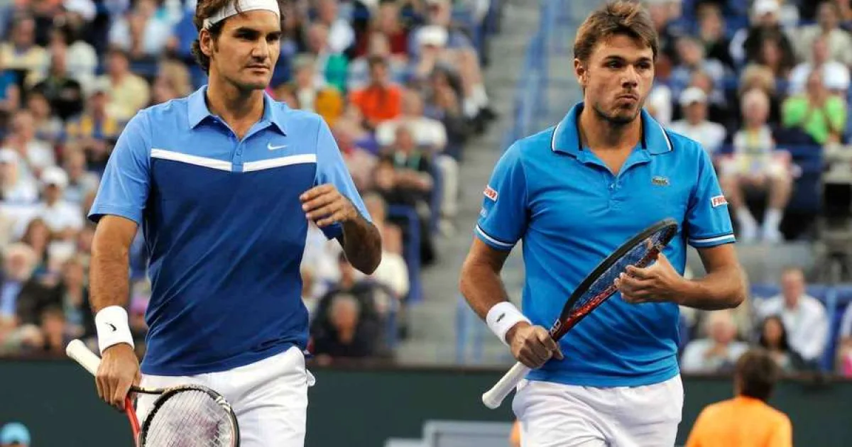 Federer și Murray revin pe teren pentru retragerea lui Wawrinka
