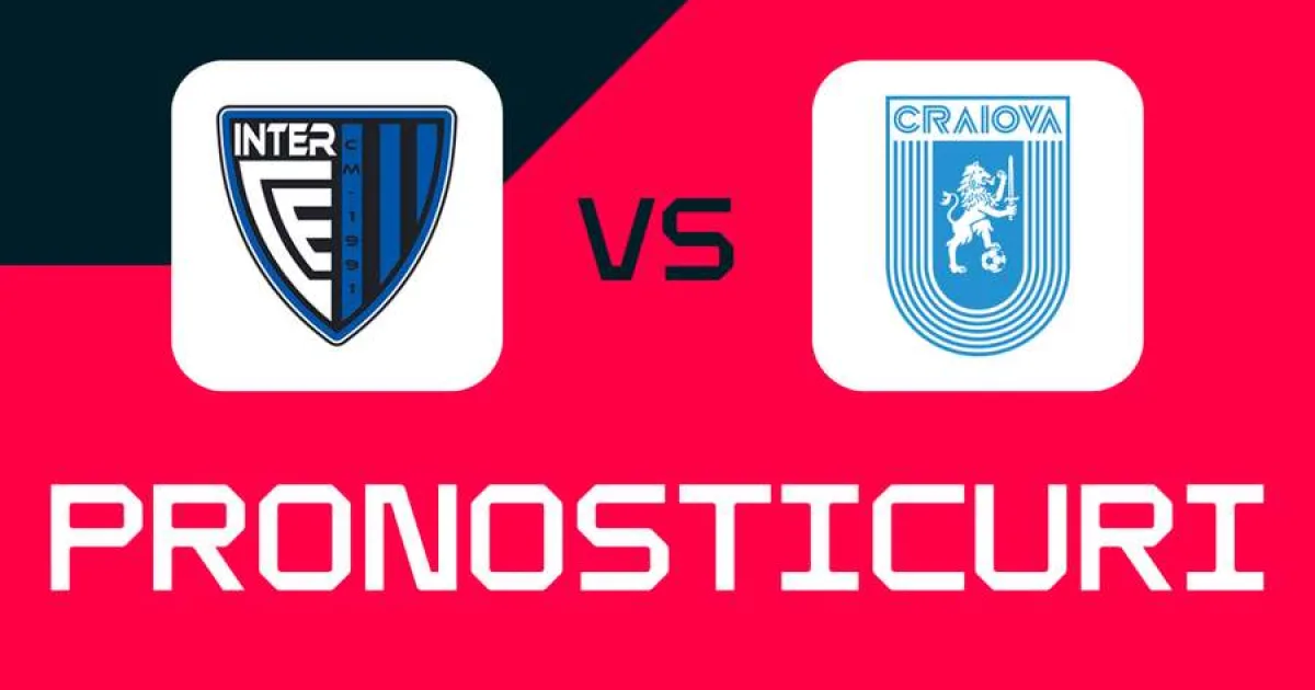 Inter Escaldes – Universitatea Craiova: ponturi, pariuri sigure și cote