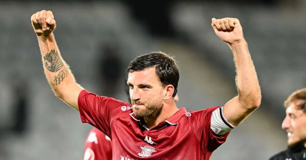 Lars Kramer și-a prelungit contractul cu Rapid înaintea derby-ului cu FCSB