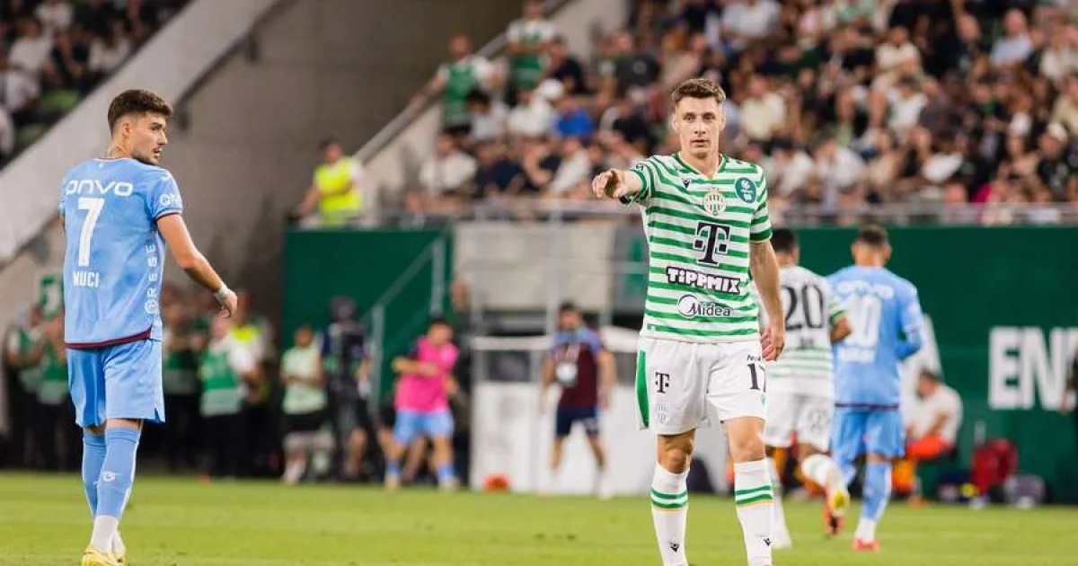 Marius Corbu a înscris pentru Ferencvaros în campionatul Ungariei
