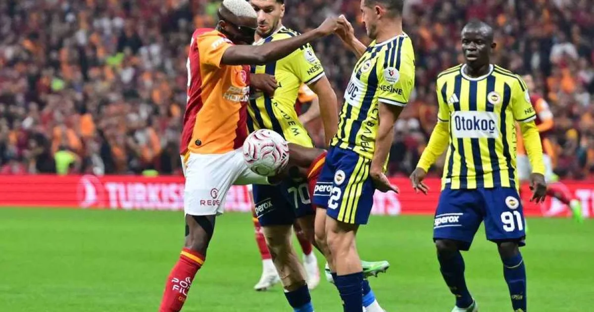 Osimhen decide derby-ul Turciei! Galatasaray învinge Fenerbahce și urcă pe primul loc