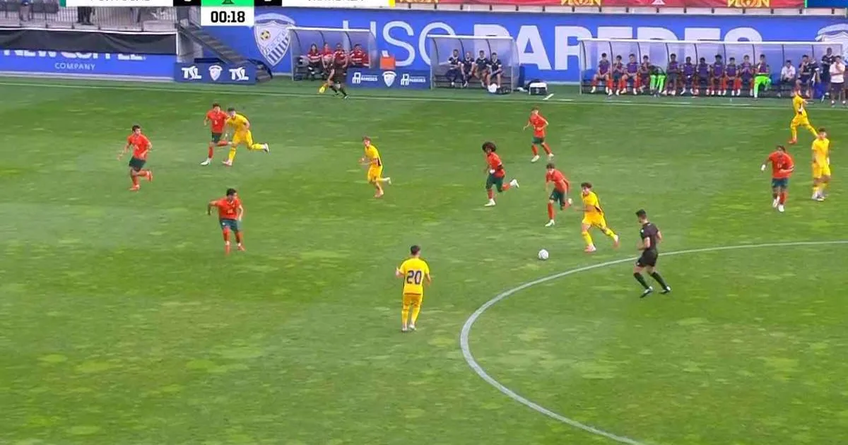 România U18 a egalat Portugalia la 2-2 în Turneul celor 4 Națiuni