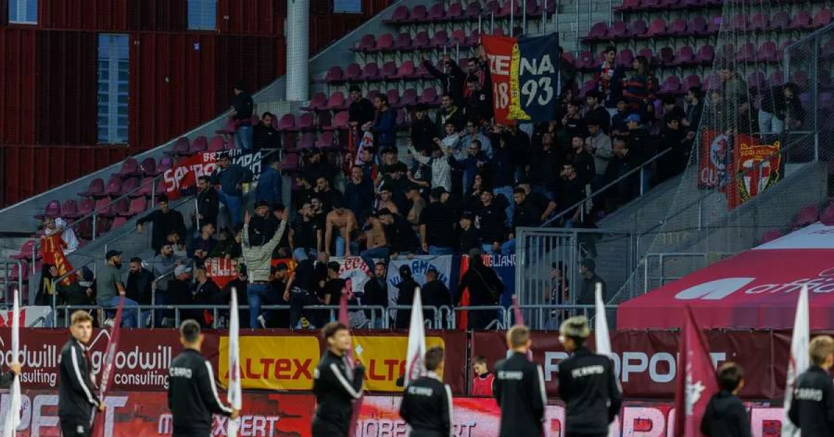 Scandal în Giulești! Suporterii lui Genoa s-au bătut între ei la meciul amical cu Rapid