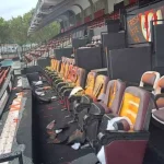 Stadionul lui Rațiu, vandalizat! Loja oficială, distrusă