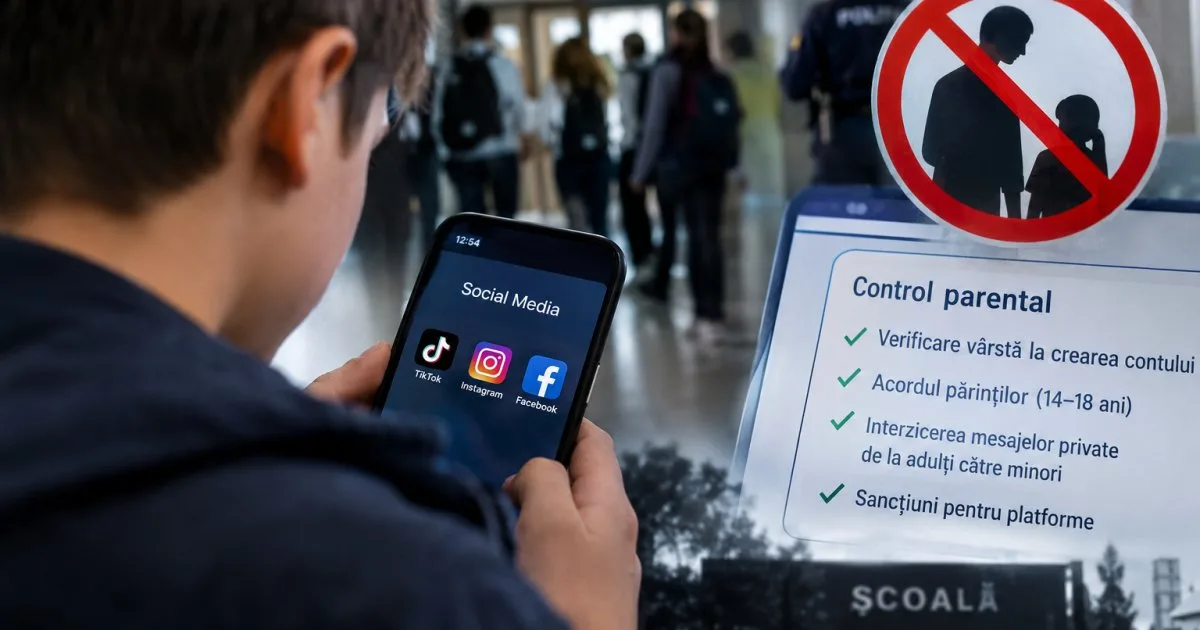 TikTok, Instagram și Facebook, interzise copiilor sub 14 ani