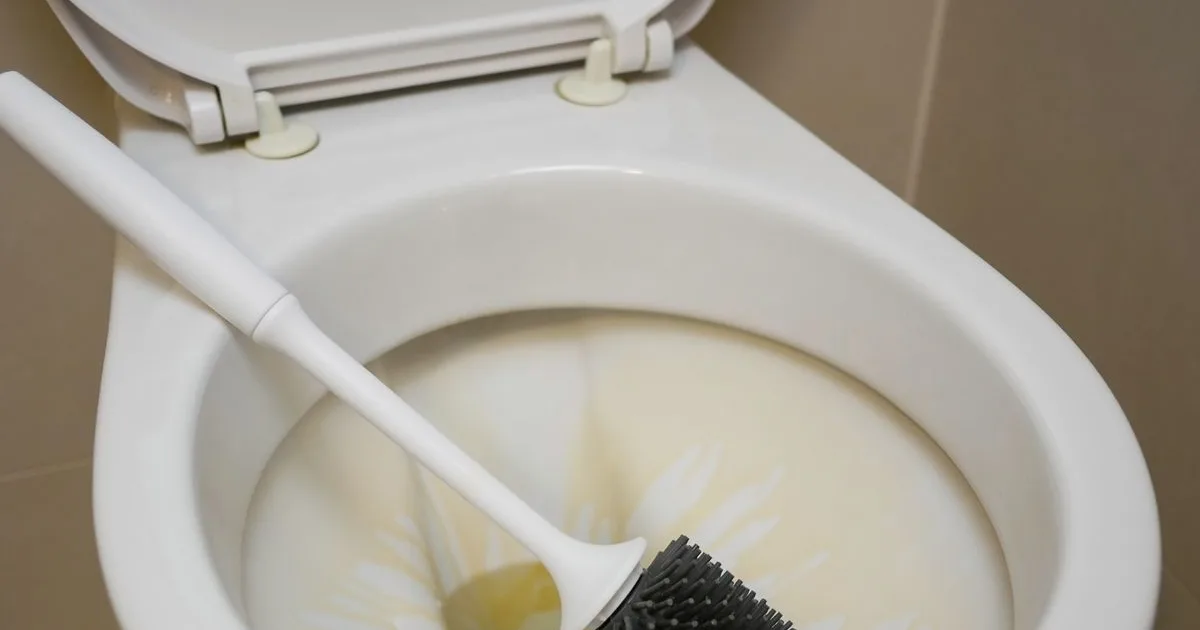 Trucul simplu care redă albul ceramicii vasului de toaletă fără produse scumpe